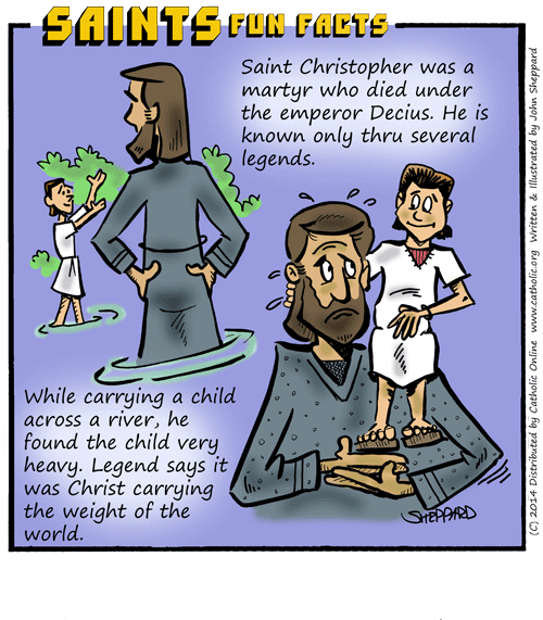 Saints Fun Facts for St. Christopher