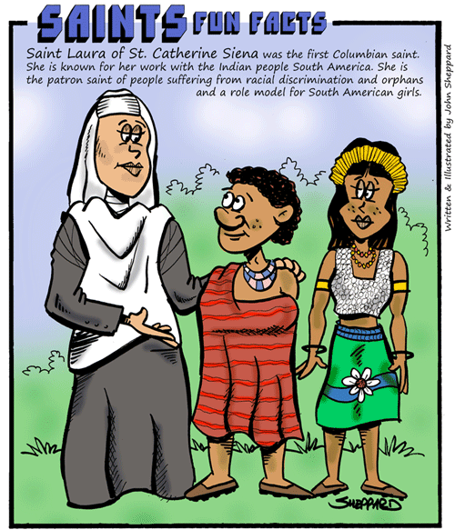 Saints Fun Facts for St. Laura of Saint Catherine of Siena