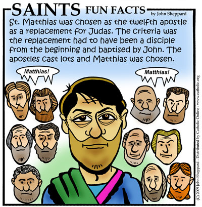 St. Matthias Saints Fun Facts for St. Matthias